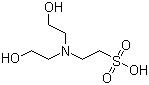 N,N-双(2-羟乙基)-2-氨基乙磺酸分子结构 (CAS 10191-18-1)