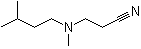 3-[Methyl(3-methylbutyl)amino]propanenitrile molecular structure (CAS 1019125-05-3)