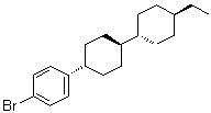 1-Bromo-4-[(trans,trans)-4'-ethyl[1,1'-bicyclohexyl]-4-yl]benzene molecular structure (CAS 1019338-55-6)