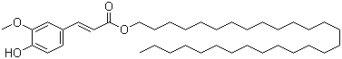 (E)-阿魏酸二十八酯分子结构 (CAS 101959-37-9)