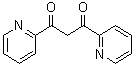 1,3-二(吡啶-2-基)丙烷-1,3-二酮分子结构 (CAS 10198-89-7)