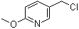 5-氯甲基-2-甲氧基吡啶分子结构 (CAS 101990-70-9)