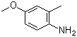 2-氨基-5-甲氧基甲苯分子结构 (CAS 102-50-1)