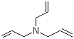 Triallylamine molecular structure (CAS 102-70-5)