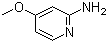 2-氨基-4-甲氧基吡啶分子结构 (CAS 10201-73-7)