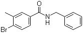 4-溴-3-甲基-N-苄基苯甲酰胺分子结构 (CAS 1020252-76-9)