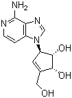 3-去氮腺嘌呤分子结构 (CAS 102052-95-9)