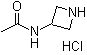 3-乙酰氨基吖丁啶盐酸盐分子结构 (CAS 102065-92-9)