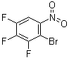 2-溴-3,4,5-三氟-1-硝基苯分子结构 (CAS 1020718-01-7)