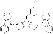 9'-(2-Ethylhexyl)-9,2':7',9''-ter-9H-carbazole molecular structure (CAS 1021423-90-4)