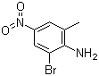 2-Bromo-6-methyl-4-nitroaniline molecular structure (CAS 102170-56-9)