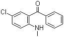 5-Chloro-2-(methylamino)benzophenone molecular structure (CAS 1022-13-5)