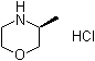 (S)-3-Methylmorpholine hydrochloride molecular structure (CAS 1022094-03-6)