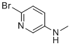 6-Bromo-N-methylpyridin-3-amine molecular structure (CAS 1022641-52-6)