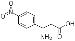 3-Amino-3-(4-nitrophenyl)propionic acid molecular structure (CAS 102308-62-3)
