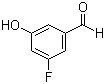 3-Fluoro-5-hydroxybenzaldehyde molecular structure (CAS 1023290-12-1)