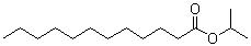 Isopropyl laurate molecular structure (CAS 10233-13-3)