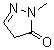 2-Methyl-2,4-dihydropyrazol-3-one molecular structure (CAS 10234-66-9)
