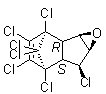 Heptachlor epoxide molecular structure (CAS 1024-57-3)