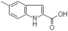 5-Methylindole-2-carboxylic acid molecular structure (CAS 10241-97-1)