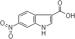 6-Nitro-1H-indole-3-carboxylic acid molecular structure (CAS 10242-03-2)