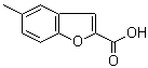 5-Methyl-2-benzofurancarboxylic acid molecular structure (CAS 10242-09-8)