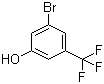 3-Bromo-5-(trifluoromethyl)phenol molecular structure (CAS 1025718-84-6)