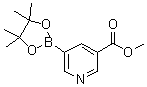 3-(Methoxycarbonyl)pyridine-5-boronic acid pinacol ester molecular structure (CAS 1025718-91-5)