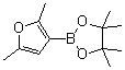 2,5-Dimethylfuran-3-boronic acid pinacol ester molecular structure (CAS 1025718-96-0)