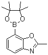 2-Methyl-7-(4,4,5,5-tetramethyl-1,3,2-dioxaborolan-2-yl)benzoxazole molecular structure (CAS 1025719-20-3)