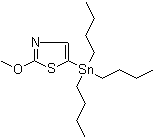 2-Methoxy-5-(tributylstannyl)thiazole molecular structure (CAS 1025744-42-6)