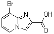 8-Bromoimidazo[1,2-a]pyridine-2-carboxylic acid molecular structure (CAS 1026201-45-5)