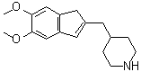 4-[(5,6-Dimethoxy-1H-inden-2-yl)methyl]piperidine molecular structure (CAS 1026443-48-0)