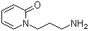1-(3-Aminopropyl)pyridin-2(1H)-one molecular structure (CAS 102675-58-1)