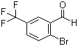 2-Bromo-5-(trifluoromethyl)benzaldehyde molecular structure (CAS 102684-91-3)