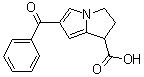 6-Benzoyl-2,3-dihydro-1H-pyrrolizine-1-carboxylic acid molecular structure (CAS 1026936-07-1)