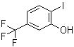 2-碘-5-三氟甲基苯酚分子结构 (CAS 102771-00-6)