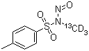 Diazald-N-methyl-13C-N-methyl-d3 molecular structure (CAS 102832-11-1)