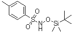N-[[(1,1-Dimethylethyl)dimethylsilyl]oxy]-4-methylbenzenesulfonamide molecular structure (CAS 1028432-04-3)