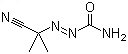 2-(1-Cyano-1-methylethyl)azocarboxamide molecular structure (CAS 10288-28-5)