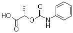 (S)-2-[(Phenylamino)carbonyloxy]propionic acid molecular structure (CAS 102936-05-0)