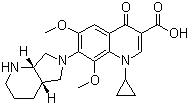 6,8-Dimethoxymoxifloxacin molecular structure (CAS 1029364-73-5)