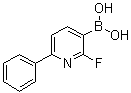 2-Fluoro-6-phenylpyridine-3-boronic acid molecular structure (CAS 1029654-19-0)