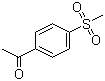 4'-Methylsulphonylacetophenone molecular structure (CAS 10297-73-1)