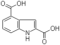 Indole-2,4-dicarboxylic acid molecular structure (CAS 103027-96-9)