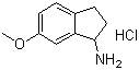 6-Methoxy-1-aminoindan hydrochloride molecular structure (CAS 103028-80-4)