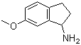 6-Methoxy-1-indanamine molecular structure (CAS 103028-81-5)