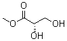 (+)-Methyl glycerate molecular structure (CAS 10303-88-5)
