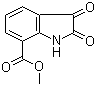 Methyl 7-isatincarboxylate molecular structure (CAS 103030-10-0)