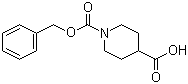 1-[(Benzyloxy)carbonyl]piperidine-4-carboxylic acid molecular structure (CAS 10314-98-4)
